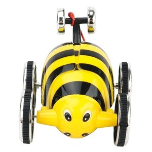 Novel Gift Mini Insect Car Flip Stunt Vehicle Overturn Funny Remote Control Car