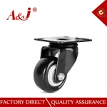 Nylon Furniture Casters 50mm Screw locking Brake 2 inch wheel
