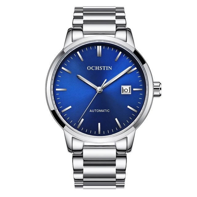 OCHSTIN 2019 Automatic Mechanical Watches Stainless Steel Men Top Luxury Brand Business Wristwatch Male Clock Relogio Masculino