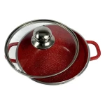 OEM aluminum non stick cookware wok pan 32cm