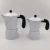 Import OEM Available Aluminum Moka Pot Portable Stovetop Espresso Coffee Maker Coffee Machine from China