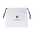Import OEM canvas White cotton drawstring bag pouch custom logo printed from China
