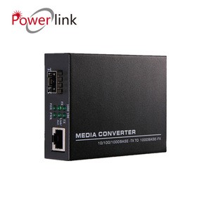 Oem Fiber Optic Equipment Factory 10/100/1000M Fiber To Rj45 Converter Sfp Media Converter
