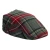 Import OEM Free Sample Canvas Checked Cabby Plaid Duckbill Flat Blank Newsboy Ivy Cap Hat from Hong Kong