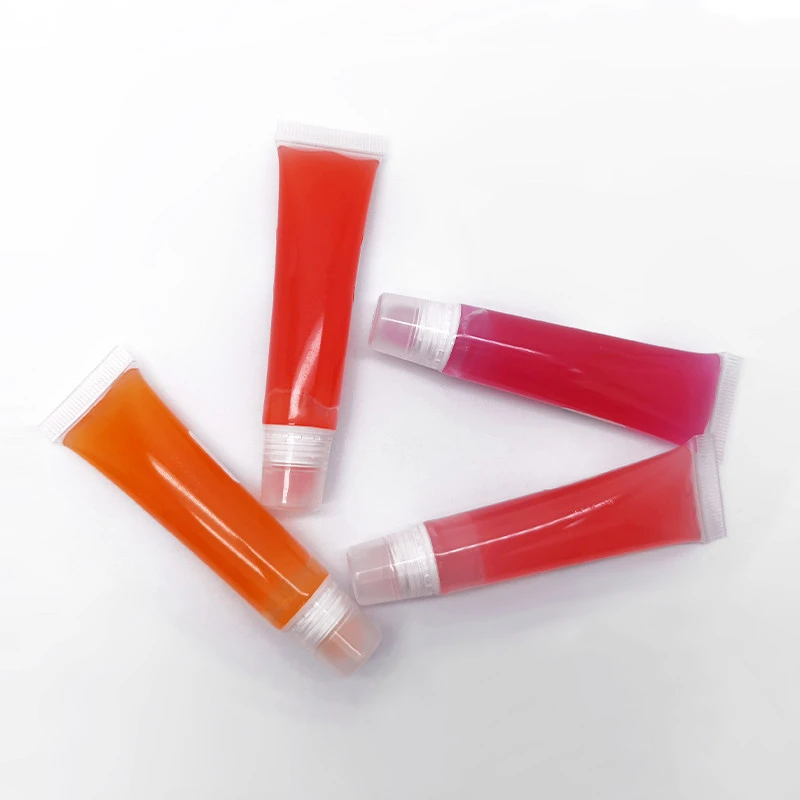 OEM lipgloss private label make your own high quality broadway jelly cute plumping glitter lip gloss