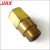 Import OEM manufacturer cnc turning brass pipe fitting from China
