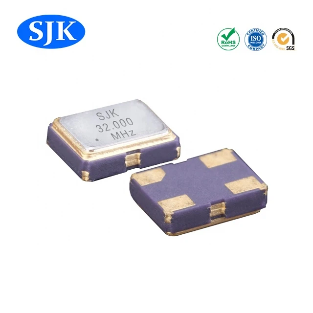 OEM Manufacturer -SJK SMD 3225 Crystal Oscillator -Series 3N  3.2mm *2.5mm 20ppm 10pf  25.000mhz crystal clock