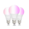 OEM ODM Alexa Google home voice control E27 E26 B22 wifi RGB led bulb smart led light bulb