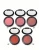 Import OEM professional wholesale waterproof makeup single color blusher palette container with blush from China