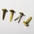 Import Office desktop special gold mini 19mm round head metal paper file fastener from China