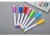 Import Office supply customized logo whiteboard pen dry erasable color marker pens with brush from China