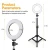 Import Oldshark Wholesale Promotional Camera Flash Light Led Ring Light with Stand from China