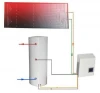 On-grid power saving solar heat pump water heater