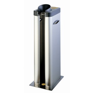(OP1-H) Convenient and light weight a Single Stainless steel Wet Umbrella Plastic Bag Dispenser  made in Korea