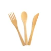 Organic Bamboo Children Cutlery Set,Bamboo Dinnerware For Kids
