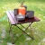 Outdoor aluminum alloy folding table camping portable multifunctional picnic table