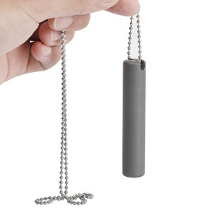 Outdoor EDC Waterproof Sealed Carabiners Titanium Alloy Toothpick Holder Storage Pill Capsule Alcohol Cotton Ball Case Container