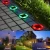 Import Outdoor Garden Pathway Waterproof Underground Bright Solar In-Ground Lights With 4 LED from China
