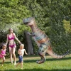 Outdoor giant sprinkler inflatable dinosaur