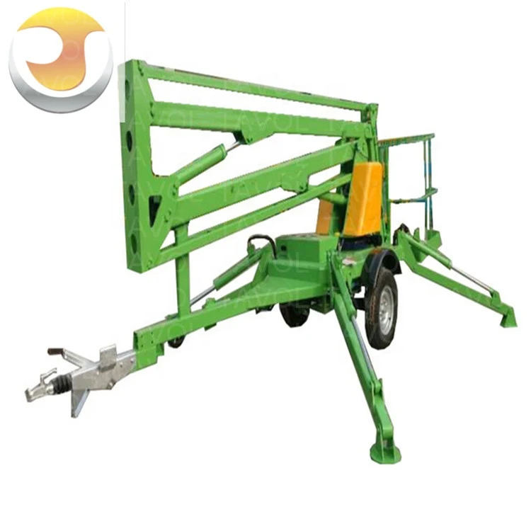 Outdoor painting aerial work trailer mounted lift platform