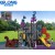 Import Outdoor Toys Small Plastic Playground Equipment from China