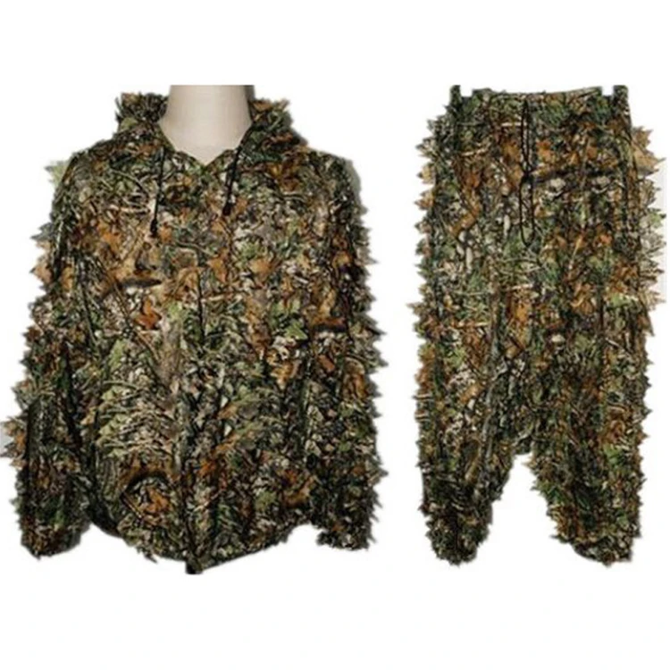 Outdoor Wildlife Hunting Military Material Ghillie Suit Fabric Camouflage