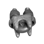 Overhead line wire holding clips Anti-corrosion Steel cable clamp Power accessories with great price