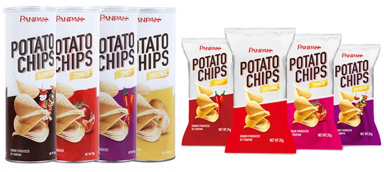 Panpan chinese dried potato chip for middle east