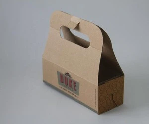 China Disposable Craft Paper French Fries Box factory and