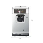 Pasmo S110F mini soft shaved chinese ice cream machine