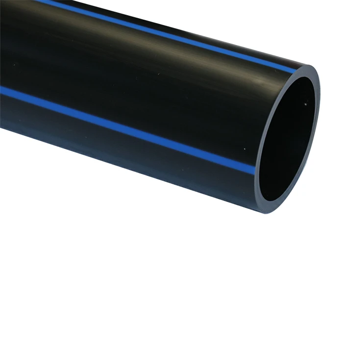 Pe100 Pipes Agricultural  Irrigation Plastic Hdpe Black Water Pipe High Quality Underground Water Supply Pipe
