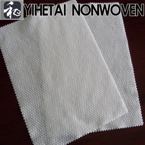 Pearl pattern face wash cotton soft towel Spunlace non-woven fabric Mesh viscose spunlace nonwoven fabric