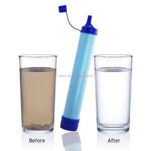 Personal Water Filter straw-Water Straws - Portable Water Filters for Camping, Hiking or Survival.