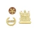Import Personalized custom logo uae die cast gold plating souvenir epoxy badge metal brass enamel lapel pin from China