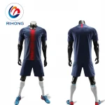 personalized outdoor summer oem logo printed youth football uniforms soccer uniform wholesale