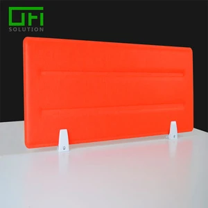 PET Office Desk Partition Protect Privacy Polyester Acoustic Screen Panels