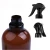 Import PET Trigger Sprayer Bottle Empty Hairdressing Water Spray Style Cheap Plastic New 500ml 750ml Amber Green Free Sample Round from China