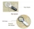 Import Plastic 3 LED Light 3 X 45X Lamp Jewelry Loupe White and Black Handheld Magnifier Reading Magnifying Glass from China