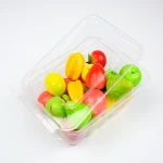 Plastic blister fruit box /container/ fruit Tray/ Clear blister clamshell packaging for fruit