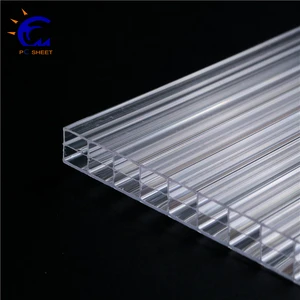 Plastic clear 8mm polycarbonate sheet used sunroom panels for sale