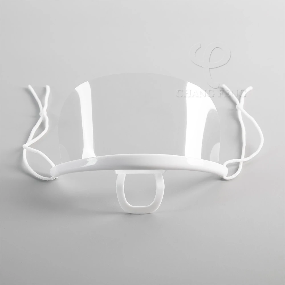 Plastic Clear Face Mouth Shield for Food Service