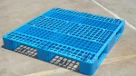 plastic pallet 1200*1000*150 anti-slip 3 runners HDPE