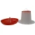 Import plastic poultry chicken feeder and drinker 1.5kg 3kg 9kg 12kg from China