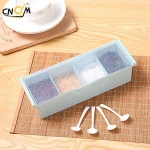 plastic seasoning spice box for restaurant,kitchen seasoning condiment container, Herb & Spice Tools