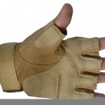 Police Men Tactical Shooting Gloves For Military Hard Knuckle Protection Safety Hand Gloves