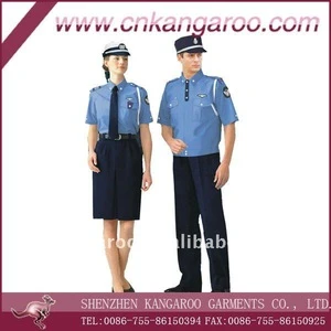 Polyester/cotton Guard uniform, public security uniform