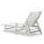 Import Popular Modern Beach Sun Lounger Weather Resistant And Recycled Outdoor HDPE Chaise Lounge Chair from China