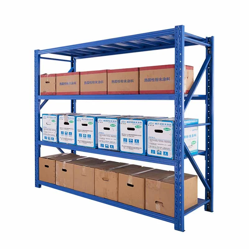 Popular multi-level light duty racking wholesale strong loading capacity storage bin rack
