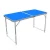 Import Portable 3 Levels height Adjustable Garden Outdoor Picnic Table Aluminum Rectangle Camping Folding Table from China