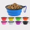 Portable Foldable Pet Dog Bowl Outdoor Travel  Collapsible Pet Bowl Water Food Feeder